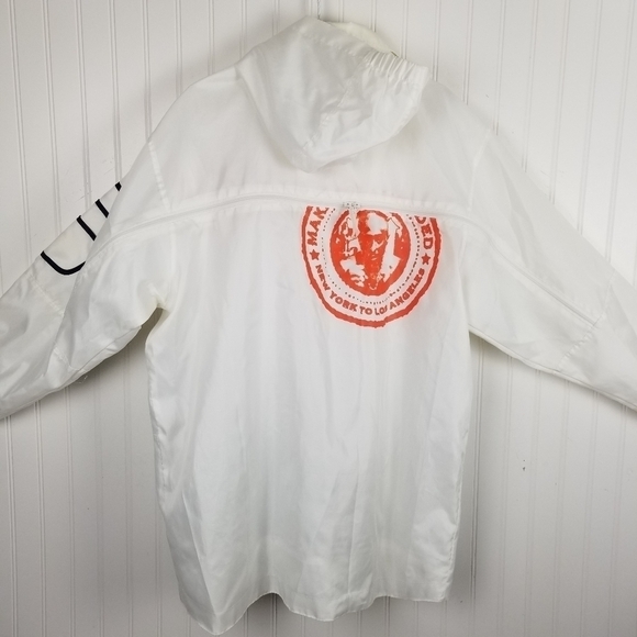 Makaveli Branded Y2K Full Zip Windbreaker Jacket Oversized Hood Tupac Graphic - Picture 13 of 16